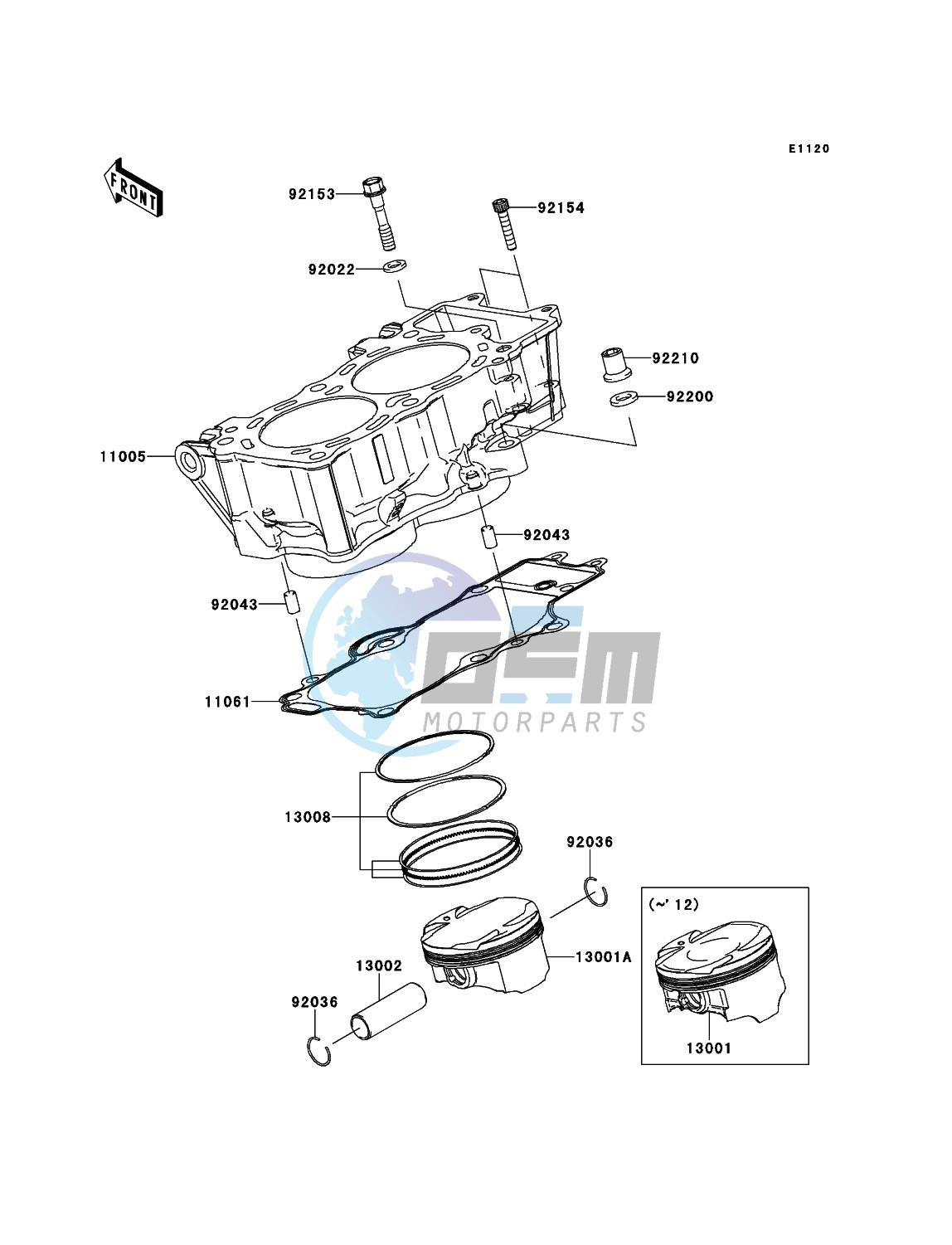 Cylinder/Piston(s)