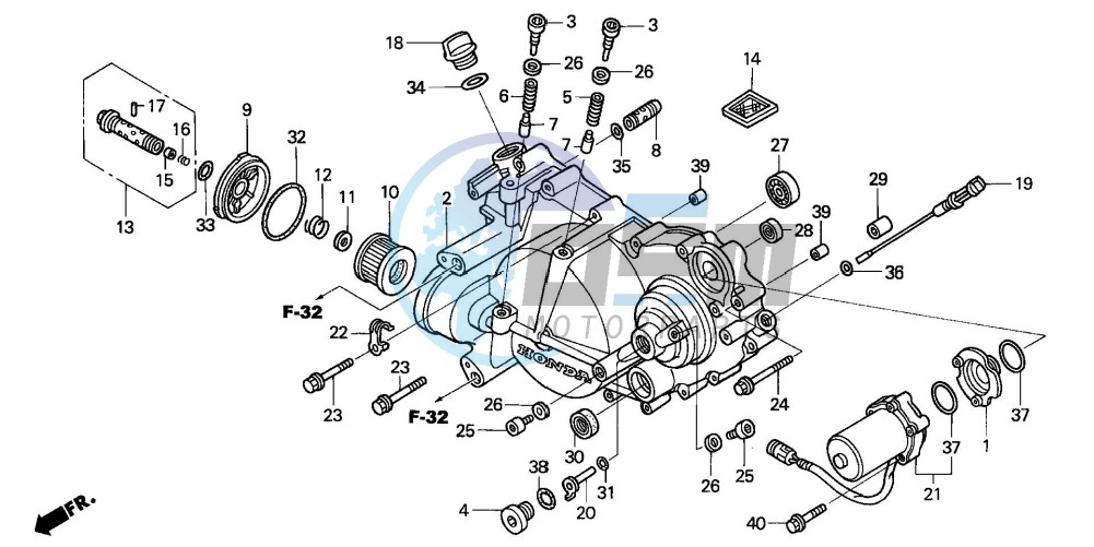 FRONT CRANKCASE COVER