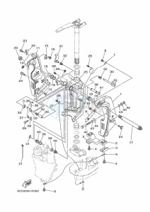 F300BETX drawing FRONT-FAIRING-BRACKET