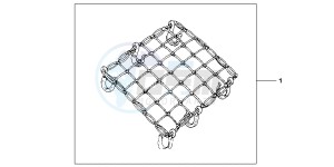 VFR1200FB drawing RUBBER NET A