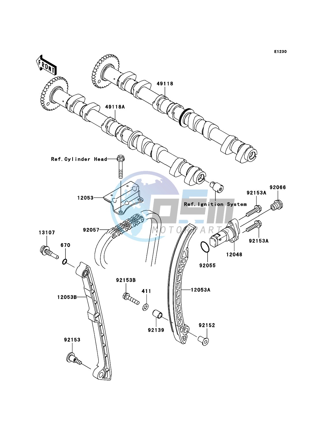 Camshaft(s)/Tensioner