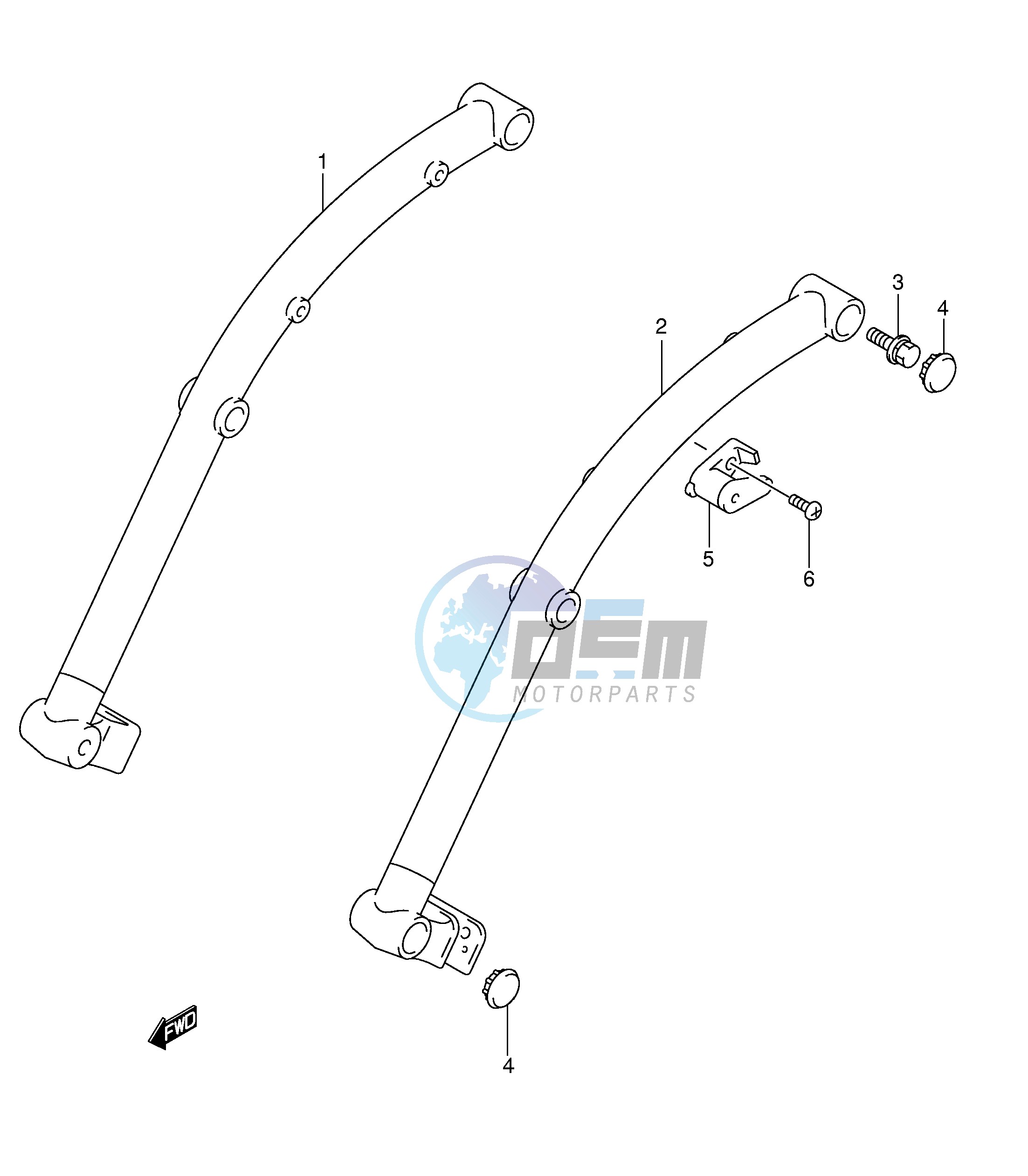 FRAME HANDLE GRIP (MODEL K5)