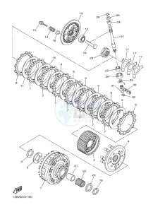 YZF-R6 R6 600 (1JSU 1JSV) drawing CLUTCH