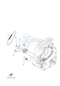 YFM300 RAPTOR 300 (1SC2 1SC3 1SC1 1SC1) drawing OIL PUMP