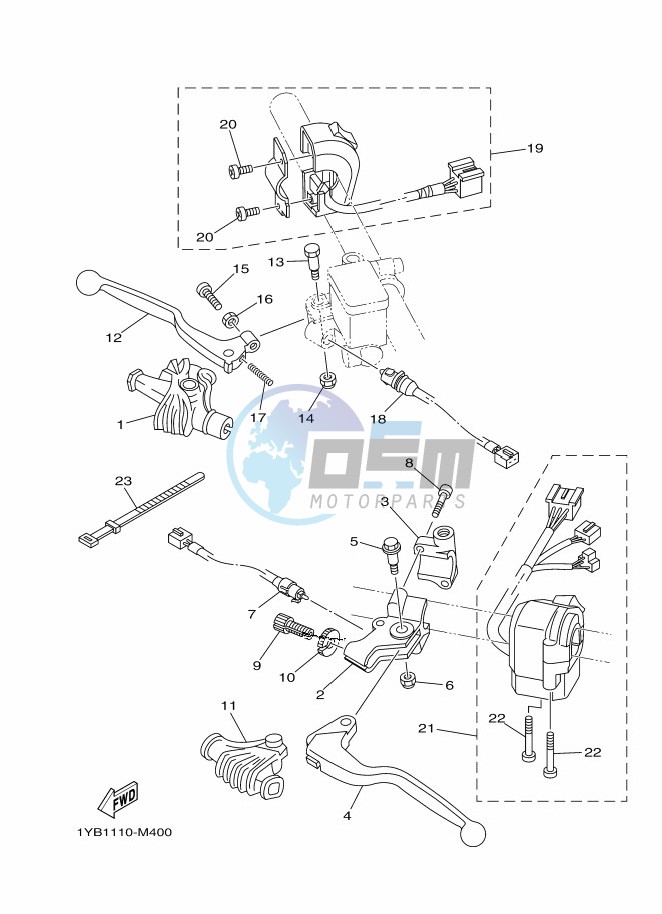 HANDLE SWITCH & LEVER