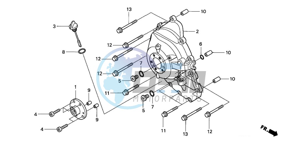 RIGHT CRANKCASE COVER