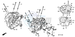 XL700VB drawing CRANKCASE