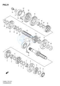 VL800 (E2) VOLUSIA drawing TRANSMISSION