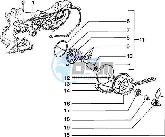 Driving pulley