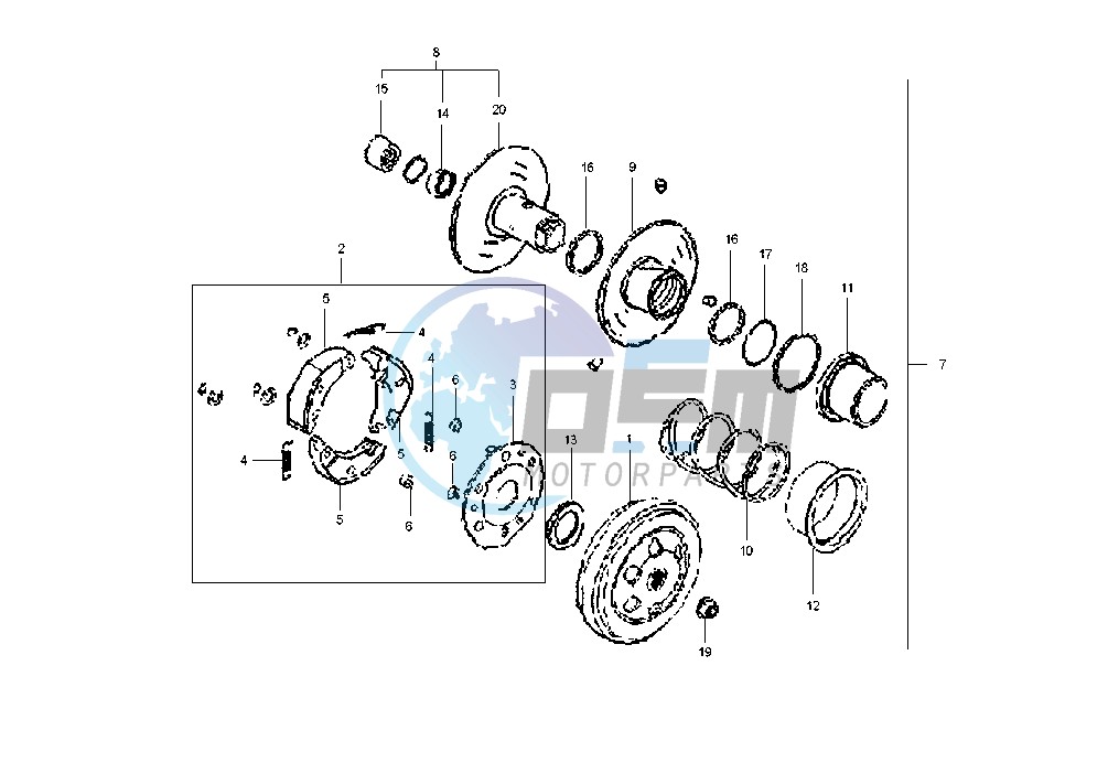 DRIVEN PULLEY