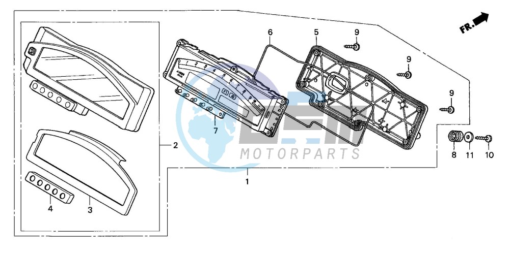 METER (VTR1000SP4/5/6)