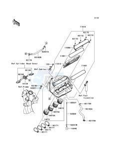 NINJA_ZX-6R ZX636C6F FR GB XX (EU ME A(FRICA) drawing Air Cleaner