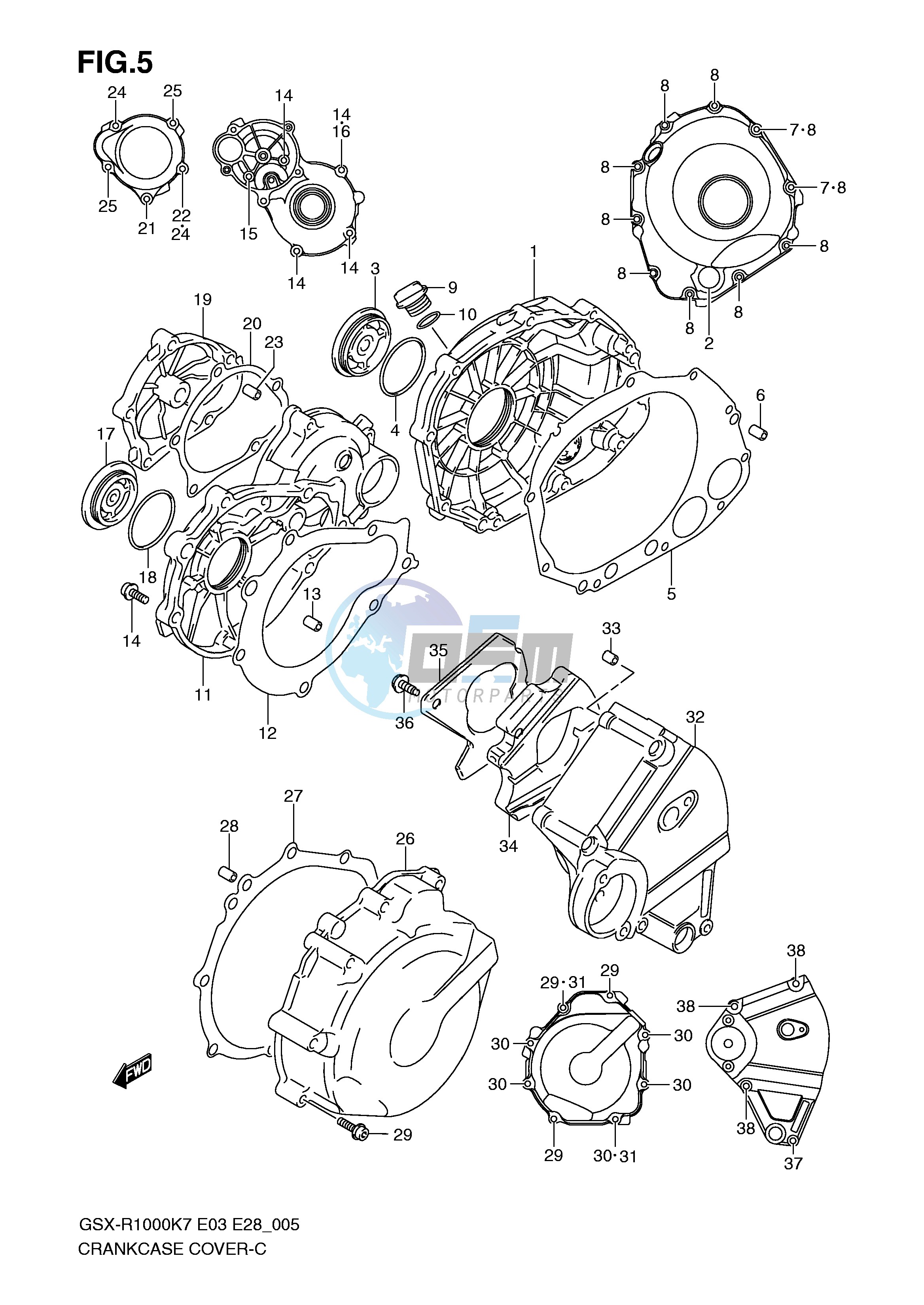 CRANKCASE COVER