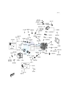 J300 ABS SC300BEF XX (EU ME A(FRICA) drawing Cylinder Head