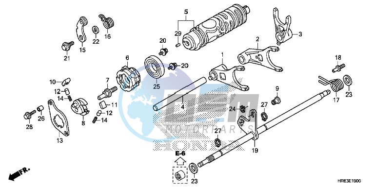 GEARSHIFT FORK