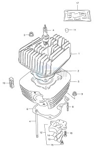 PV50 (E15) drawing CYLINDER