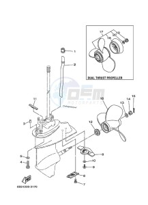 E9-9D drawing PROPELLER-HOUSING-AND-TRANSMISSION-2