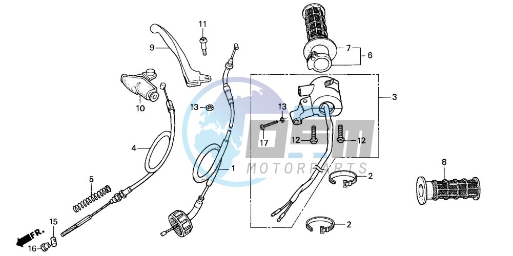 HANDLE LEVER/SWITCH/CABLE