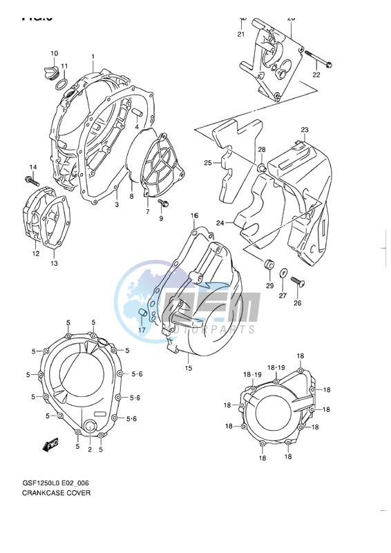 CRANKCASE COVER