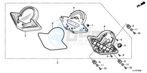 CBR125RWB CBR125RW E drawing METER