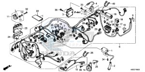 TRX420TE1F TRX420 Europe Direct - (ED) drawing WIRE HARNESS