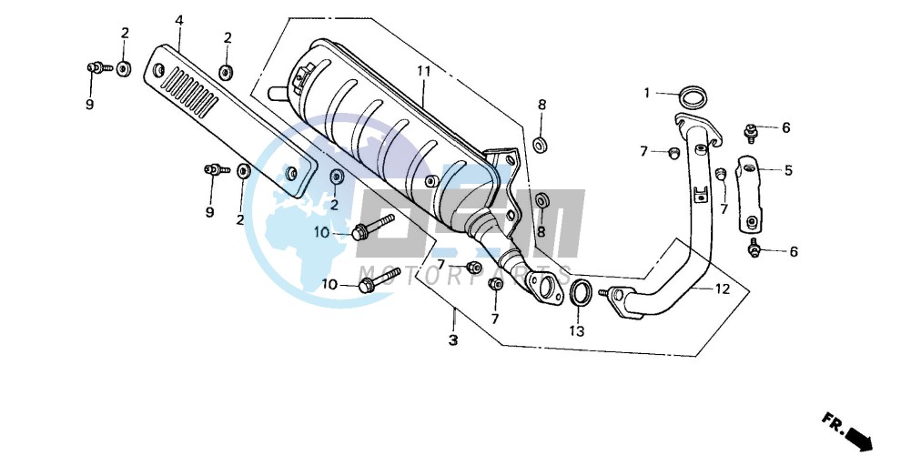 EXHAUST MUFFLER (1)