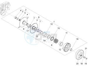 946 125 4T 3V ABS (EMEA, APAC) drawing Driven pulley