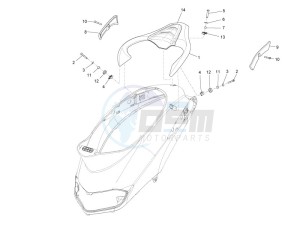 Liberty 50 2t moc drawing Rear luggage rack