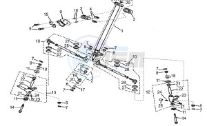 Quasar 180 drawing Steering