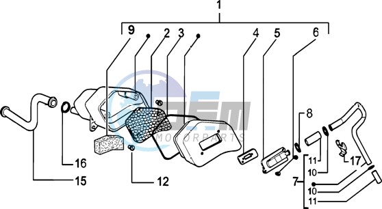 Secondairy air box