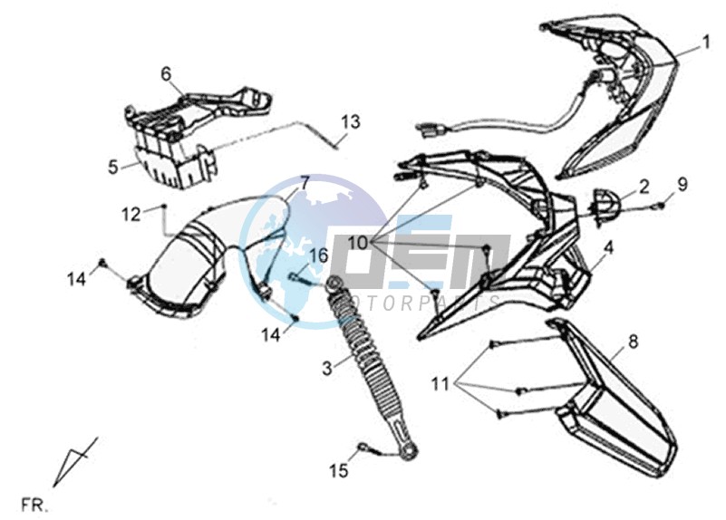 TAIL LIGHT - REAR SUSPENSION