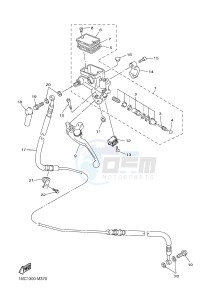 FJR1300A FJR1300-A FJR1300A ABS (B881) drawing FRONT MASTER CYLINDER 2