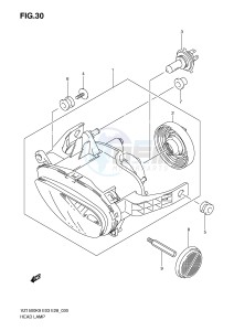 VZ1500 (E3-E28) drawing HEADLAMP