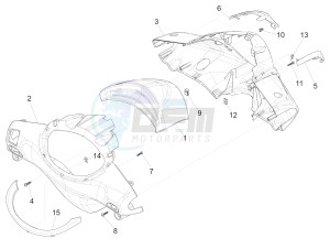 Fly 150 4T 3V ie (USA) drawing Handlebars coverages