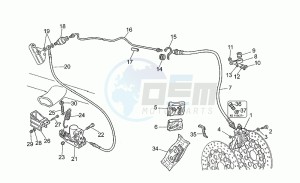 California 1100 EV (V11 EV Usa) EV (V11 EV Usa) drawing Braking correction device