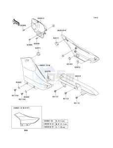 BN 125 A [ELIMINATOR 125] (A6F-A9F) A9F drawing SIDE COVERS_CHAIN COVER