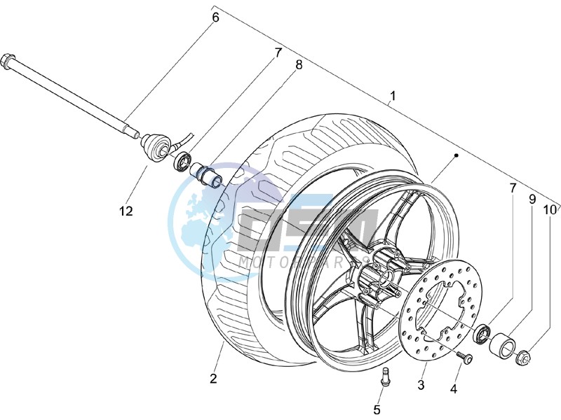 Front wheel