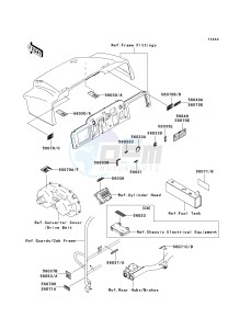 KAF 620 E [MULE 3010 4X4] (E6F-E8F) E6F drawing LABELS