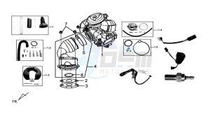 MIO 50 SPORT 25 KMH drawing CARBURATOR