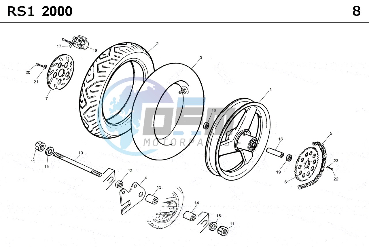 WHEEL REAR