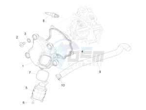 MP3 300 ie E4 LT BUSINESS - SPORT ABS (EMEA) drawing Cylinder head cover