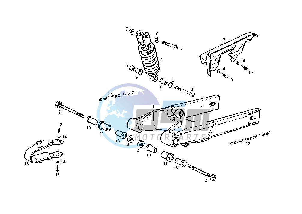 REAR SWING ARM