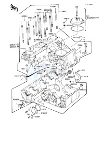 KZ 750 N [SPECTRE] (N1-N2) [SPECTRE] drawing CRANKCASE