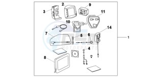 CBF600NA9 Europe Direct - (ED / ABS) drawing NAVI