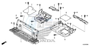 SXS700M2H Europe Direct - (ED) drawing SEAT BOTTOM COVER