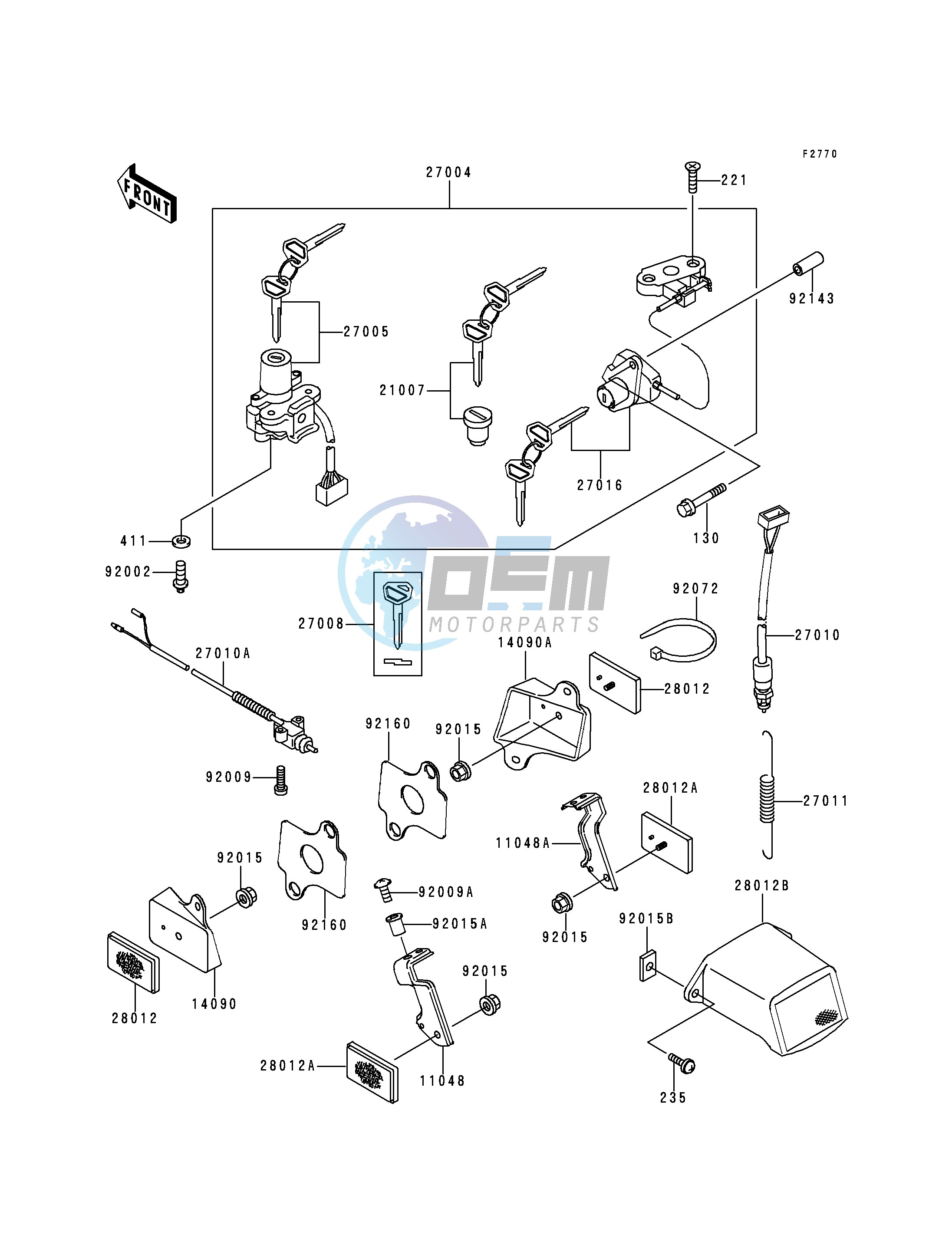 IGNITION SWITCH_LOCKS_REFLECTORS