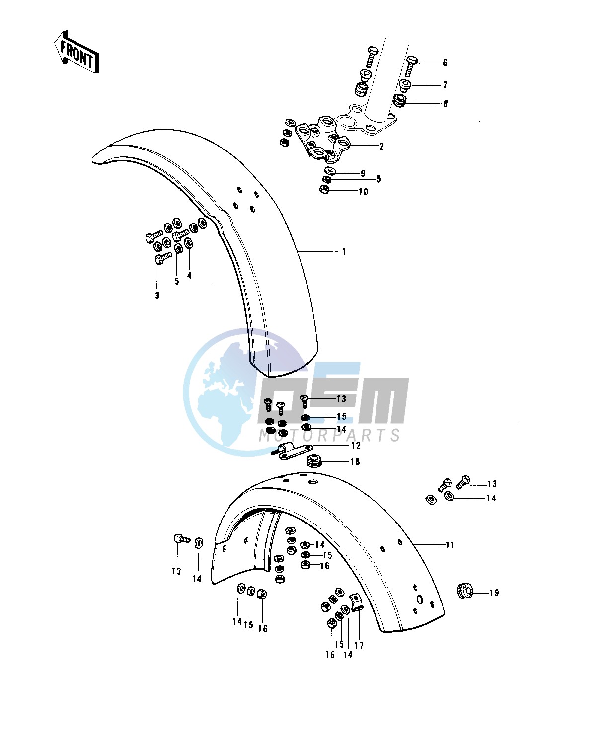 FENDERS -- 74-75- -