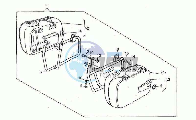 Suitcase kit