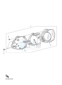 YZF-R1B 1000 (1KBP) drawing METER