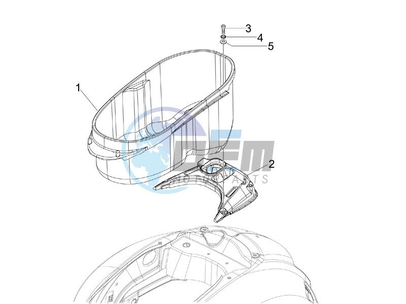 Helmet housing - Undersaddle